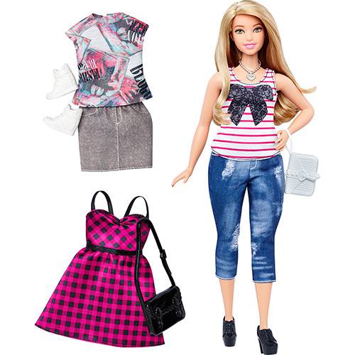Tamanhos, Medidas e Dimensões do produto Boneca Barbie Fashionistas com Acessório Fashions 37 Everyday Chic DTD96/DTF00 - Mattel