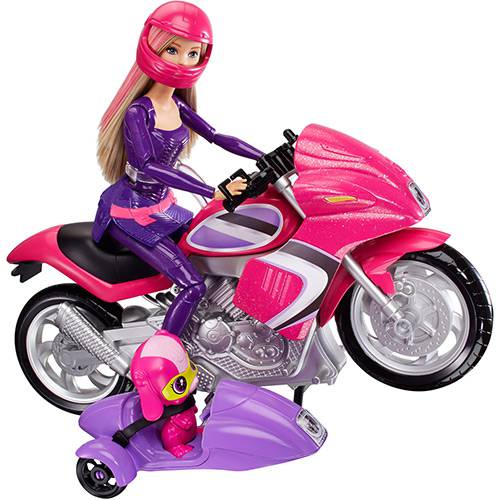 Tamanhos, Medidas e Dimensões do produto Boneca Barbie Filme Motocicleta e Pet