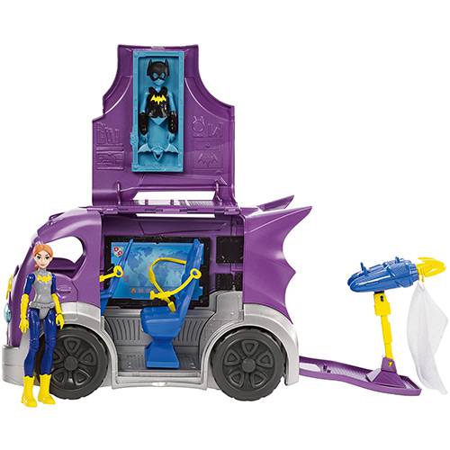 Tamanhos, Medidas e Dimensões do produto Boneca Dc Super Hero Girls Veículo Batgirl - Mattel