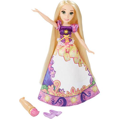 Tamanhos, Medidas e Dimensões do produto Boneca Disney Princesas Vestido Mágico Rapunzel - Hasbro