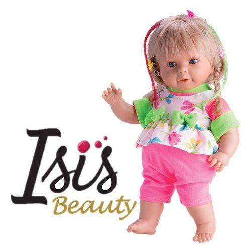 Tamanhos, Medidas e Dimensões do produto Boneca Fashion Isis Beauty Bee Toys para Brincar de Salão de Beleza