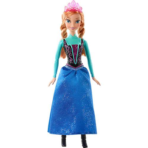 Tamanhos, Medidas e Dimensões do produto Boneca Frozen Princesa Anna Brilhante - Mattel