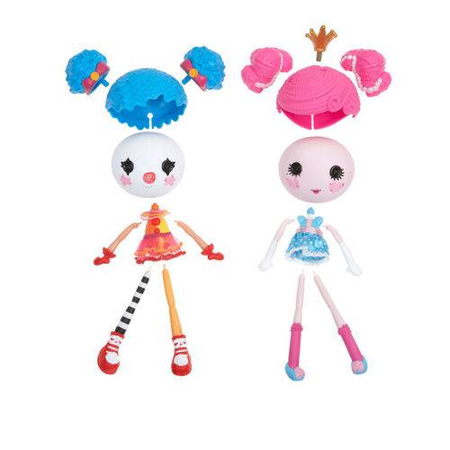 Tamanhos, Medidas e Dimensões do produto Boneca Lalaloopsy Workshop - Clown And Princess!