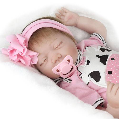 Tamanhos, Medidas e Dimensões do produto Boneca Laura Doll Baby Dream Kitty - Bebê Reborn