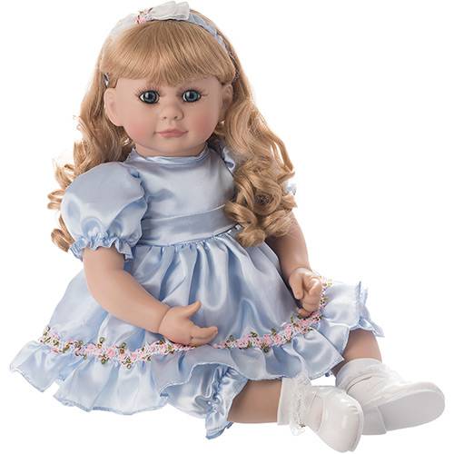 Tamanhos, Medidas e Dimensões do produto Boneca Laura Doll Little Princess - Bebê Reborn