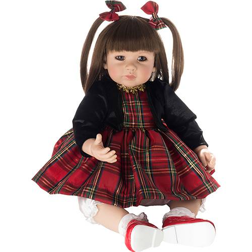 Tamanhos, Medidas e Dimensões do produto Boneca Laura Doll Red Chess - Bebê Reborn