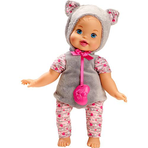 Tamanhos, Medidas e Dimensões do produto Boneca Little Mommy Fantasias Fofinhas Gatinha - Mattel