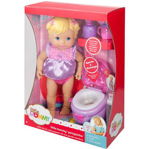Tamanhos, Medidas e Dimensões do produto Boneca Little Mommy Peniquinho - Mattel
