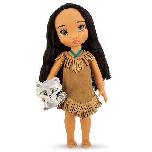 Tamanhos, Medidas e Dimensões do produto Boneca Princesa Pocahontas Disney Animators - Disney Store
