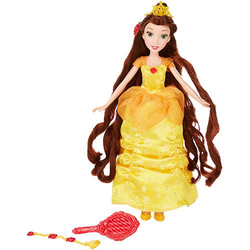 Tamanhos, Medidas e Dimensões do produto Boneca Princesas Disney Lindos Penteados Bela - Hasbro