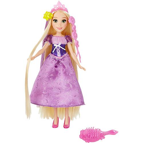 Tamanhos, Medidas e Dimensões do produto Boneca Princesas Disney Lindos Penteados Rapunzel - Hasbro