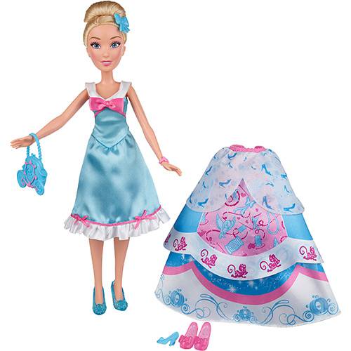 Tamanhos, Medidas e Dimensões do produto Boneca Princesas Disney Lindos Vestidos Cinderela - Hasbro