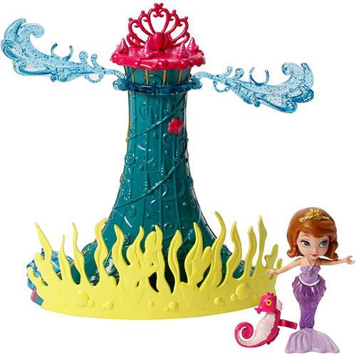 Tamanhos, Medidas e Dimensões do produto Boneca Princesas Disney Sofia e Sven no Fundo do Mar - Mattel