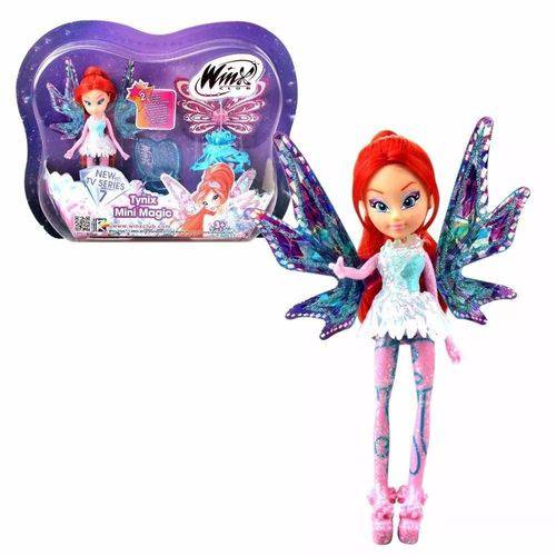 Tamanhos, Medidas e Dimensões do produto Boneca Winx Club - Tynix Mini Magic - Bloom