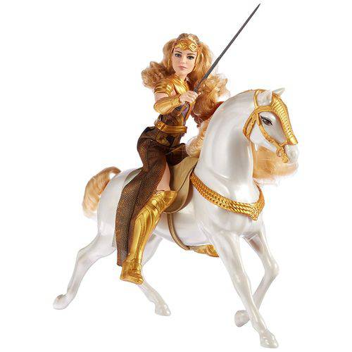 Tamanhos, Medidas e Dimensões do produto Boneca Wonder Woman Rainha Hippolyta e Cavalo