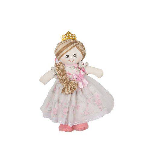 Tamanhos, Medidas e Dimensões do produto Bonecas de Pano Princesa Rosa Média