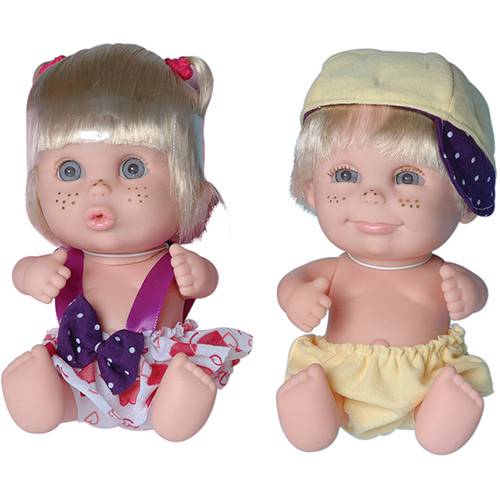 Tamanhos, Medidas e Dimensões do produto Boneco Babies Twins - Gêmeos - Candide