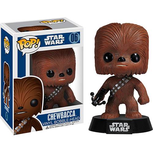 Tamanhos, Medidas e Dimensões do produto Boneco Funko Pop Star Wars Chewbacca