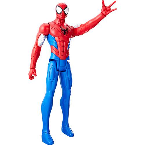 Tamanhos, Medidas e Dimensões do produto Boneco Homem-Aranha Titan Hero Web Warriors - Spider-Man En Armure Blindado B9710/C0019 - Hasbro