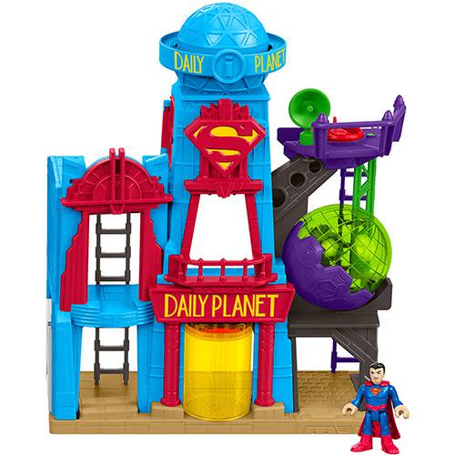 Tamanhos, Medidas e Dimensões do produto Boneco Imaginext DC Metrópolis - Mattel