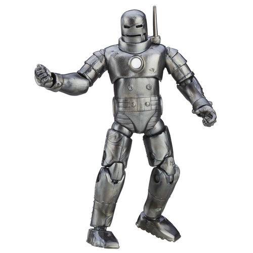 Tamanhos, Medidas e Dimensões do produto Boneco Iron Man 10 Cm Marvel Legends Series B6406 - Hasbro
