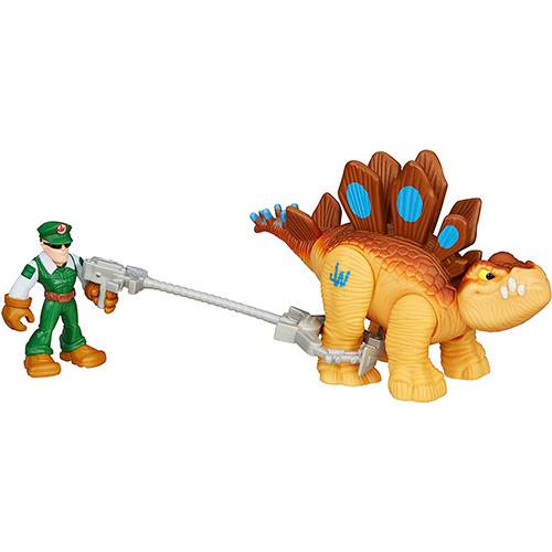 Tamanhos, Medidas e Dimensões do produto Boneco Jurassic World Dino e Humano Stegosaurus - Hasbro