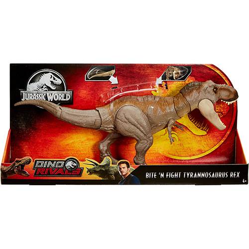 Tamanhos, Medidas e Dimensões do produto Boneco Jurassic World T.Rex de Batalha Gct91 - Mattel