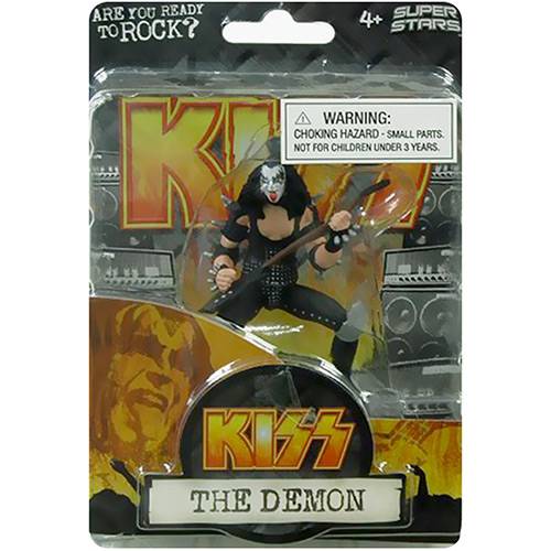 Tamanhos, Medidas e Dimensões do produto Boneco Kiss Case - The Demon - Gene Simmons - Toy Nk