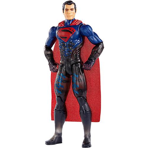 Tamanhos, Medidas e Dimensões do produto Boneco Liga da Justiça 30cm Super-Homem FGG78/ FPB52 - Mattel