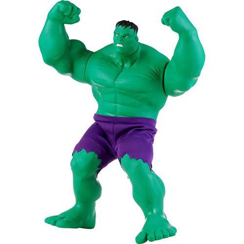 Tamanhos, Medidas e Dimensões do produto Boneco Marvel Hulk Gigante 55 Cm- Mimo