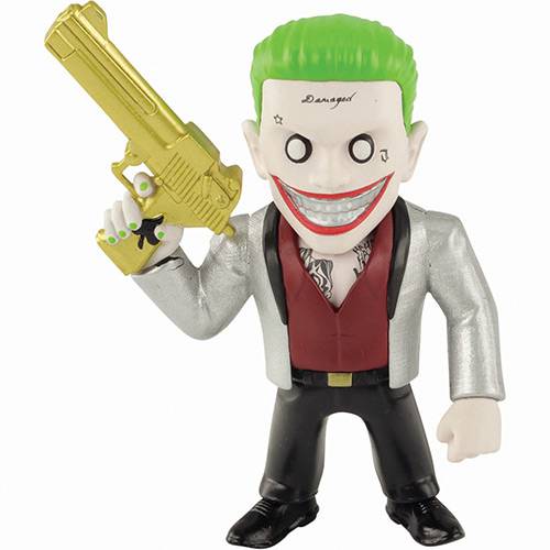 Tamanhos, Medidas e Dimensões do produto Boneco Metals Figure 4" Suicide Squad Movie - The Joker Boss- Dtc