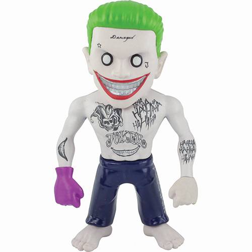 Tamanhos, Medidas e Dimensões do produto Boneco Metals Figure 4" Suicide Squad Movie - The Joker- Dtc
