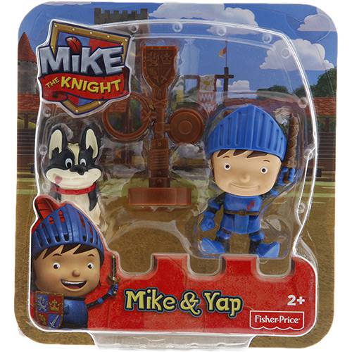Tamanhos, Medidas e Dimensões do produto Boneco Mike o Cavaleiro Mike e Yap - Mattel