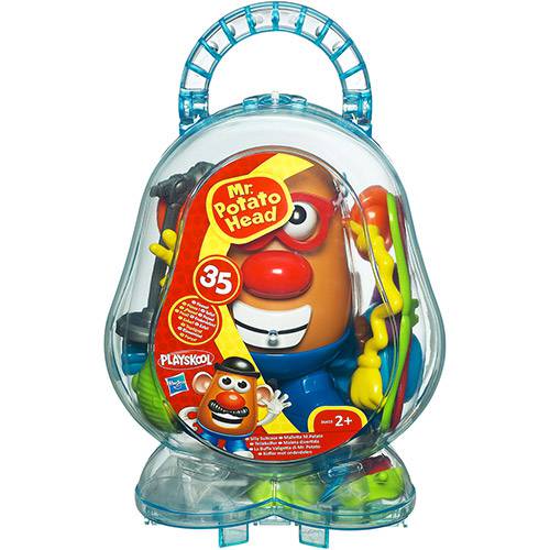 Tamanhos, Medidas e Dimensões do produto Boneco Mr. Potato Head Maleta - Playskool