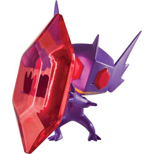 Tamanhos, Medidas e Dimensões do produto Boneco Pokémon Mini Figura Mega Sableye - Tomy