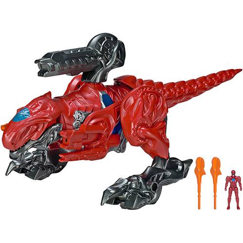 Tamanhos, Medidas e Dimensões do produto Boneco Power Rangers o Filme Zord de Batalha T-Rex + Ranger Vermelho - Sunny Brinquedos