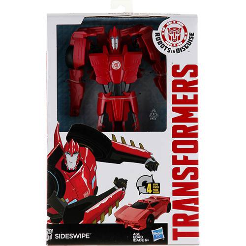 Tamanhos, Medidas e Dimensões do produto Boneco Transformers Rid Titan Changers Sideswipe - Hasbro