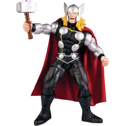 Tamanhos, Medidas e Dimensões do produto Boneco Vingadores Marvel Thor Premium