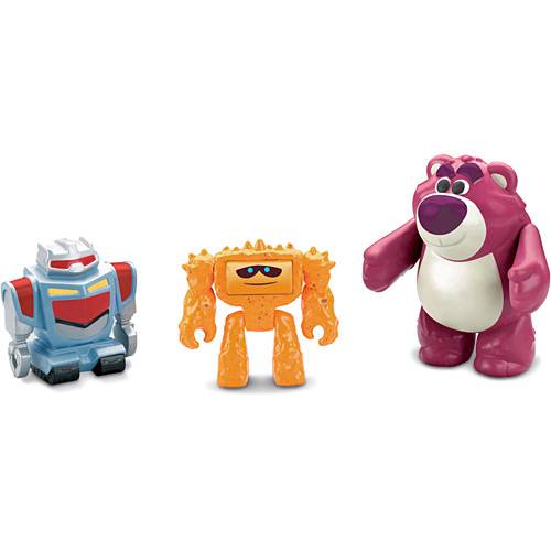 Tamanhos, Medidas e Dimensões do produto Bonecos Imaginext Toy Story 3 Coisa, Sparky & Lotso - Mattel