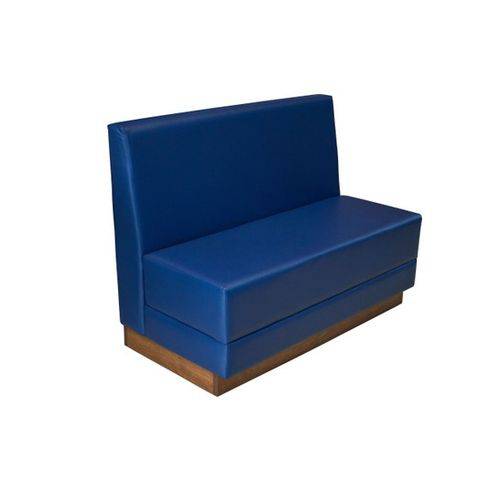 Tamanhos, Medidas e Dimensões do produto Booths Simples 1,20 Sofa para Restaurante Azul