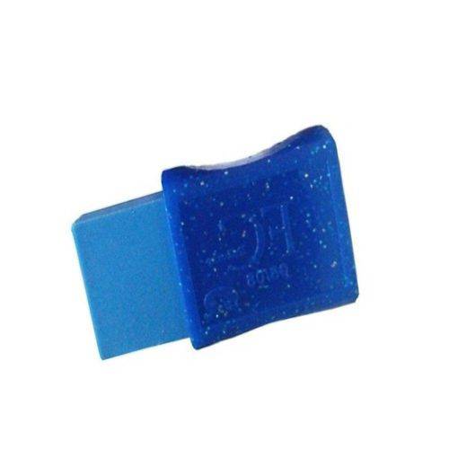 Tamanhos, Medidas e Dimensões do produto Borracha com Cinta Max Glitz Faber Castell - Azul