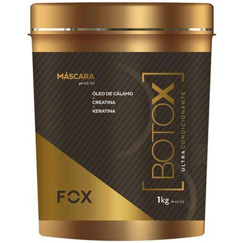 Tamanhos, Medidas e Dimensões do produto Botox Máscara Ultra Condicionante Fox 1kg