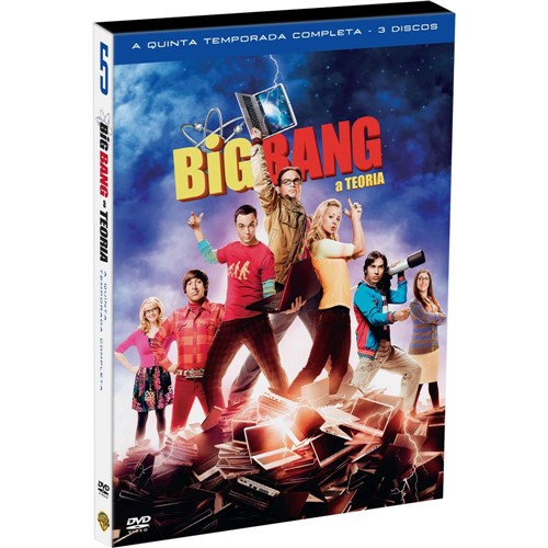 Tamanhos, Medidas e Dimensões do produto Box Big Bang: a Teoria - a Quinta Temporada Completa (3 DVDs)