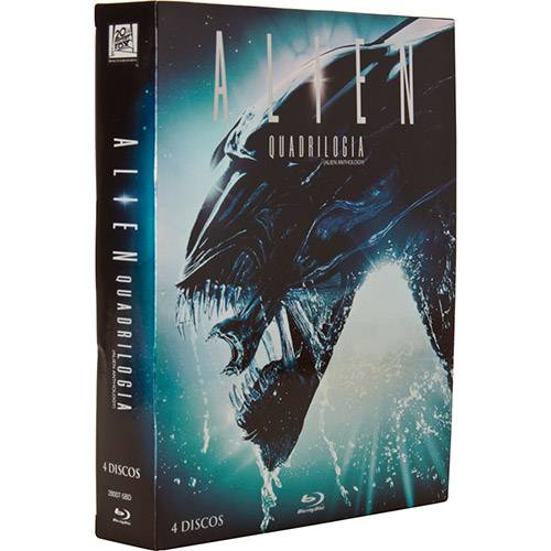 Tamanhos, Medidas e Dimensões do produto Box Blu-ray Alien: Quadrilogia (4 Discos)