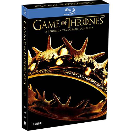Tamanhos, Medidas e Dimensões do produto Box Blu-ray Game Of Thrones: 2ª Temporada Completa (5 Discos)