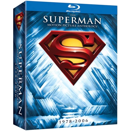Tamanhos, Medidas e Dimensões do produto Box Blu-ray Superman Motion Picture Anthology 1978-2006 (8 Discos)