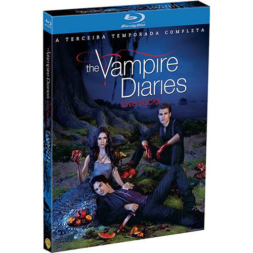 Tamanhos, Medidas e Dimensões do produto Box Blu-ray The Vampire Diaries: Love Sucks - a Terceira Temporada Completa (4 Discos)