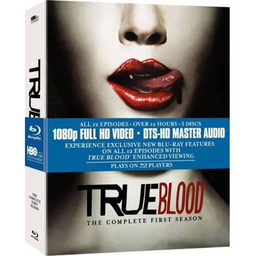Tamanhos, Medidas e Dimensões do produto Box Blu-ray True Blood - 1ª Temporada Completa (5 DVDs)