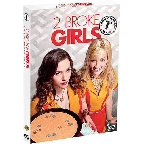 Tamanhos, Medidas e Dimensões do produto Box 2 Broke Girls: a Primeira Temporada Completa (3 DVDs)