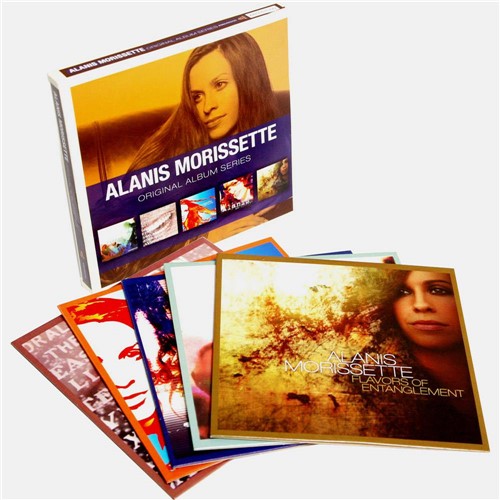 Tamanhos, Medidas e Dimensões do produto Box CD Alanis Morissette - Original Álbum Series (5 CDs)